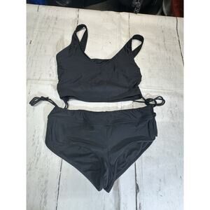 Hot Water 2 Piece Bikini Black M